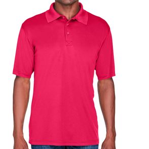 UltraClub Men's Cool & Dry Sport Performance Interlock Polo