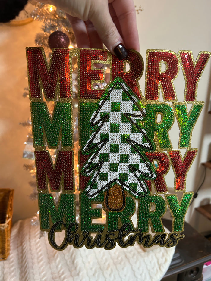 Merry Christmas stacked / Merry