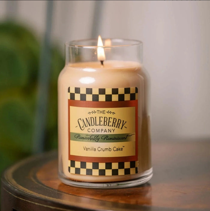 Vanilla Crumb Cake Large Jar Candle