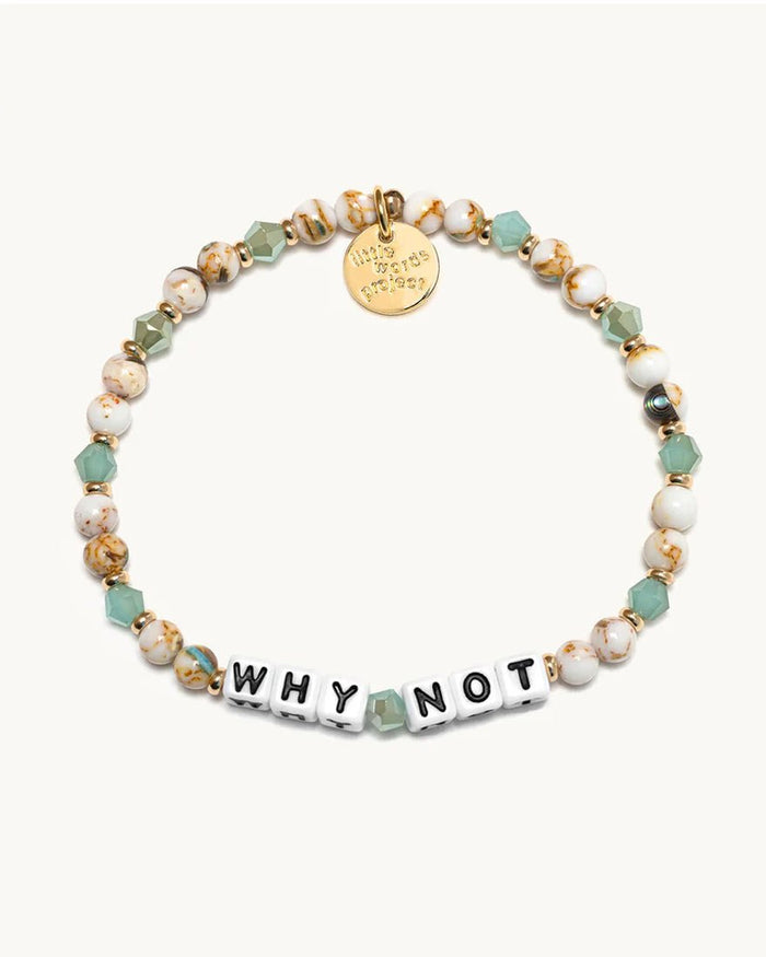 Why Not Bracelet - White