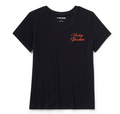 Women's Essential Bling V Neck Tee