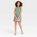 Women's Muscle Tank Dress - Green
