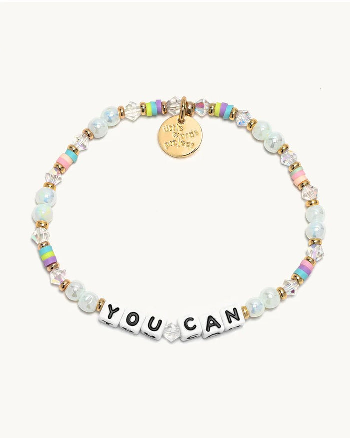 You Can Bracelet - White